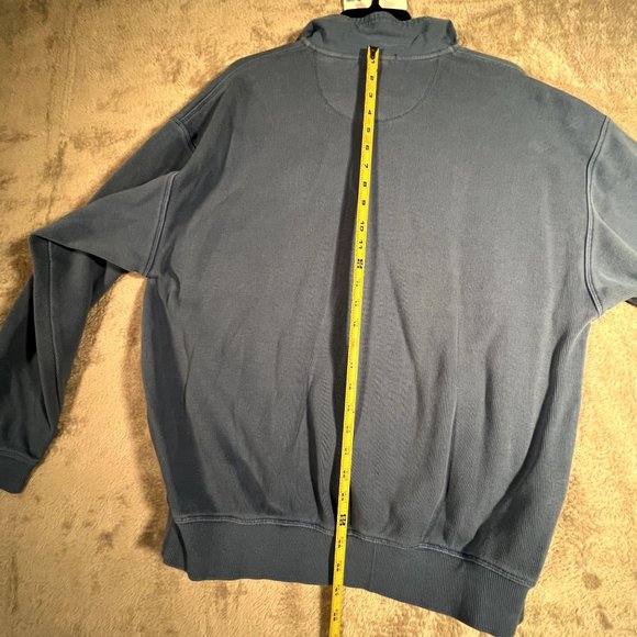 Tommy Bahama 1/4 Zip Sweater Men's Medium Blue Sweater - Picture 9 of 9